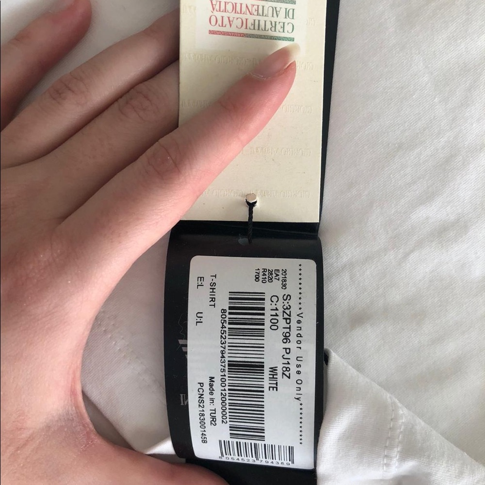 BNWT Armani T-Shirt with tags - Picture 5 of 6